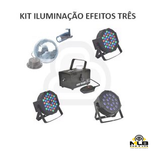 Kit Efeitos 3 três - locação em Belo Horizonte