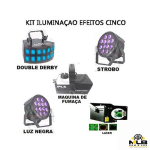 Kit Efeitos 5 Cinco - locação em Belo Horizonte