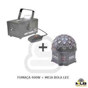 Kit Meia bola e maquina de fumaça baby - locação em Belo Horizonte