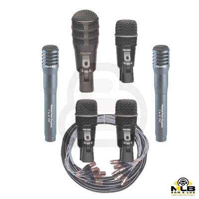 Kit microfones para bateria Superlux - locação em Belo Horizonte