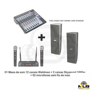 Kit Skysound + Mesa Waldman - locação em Belo Horizonte
