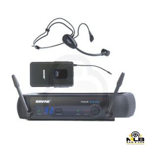 Microfone Shure PGX-D + PG-30 Head set - locação em Belo Horizonte