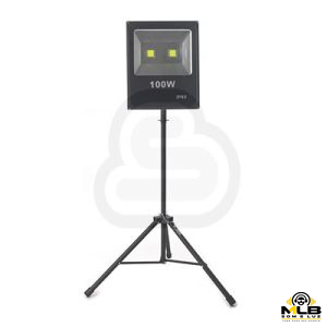 Refletor Super LED branco 100w com tripé - locação em Belo Horizonte